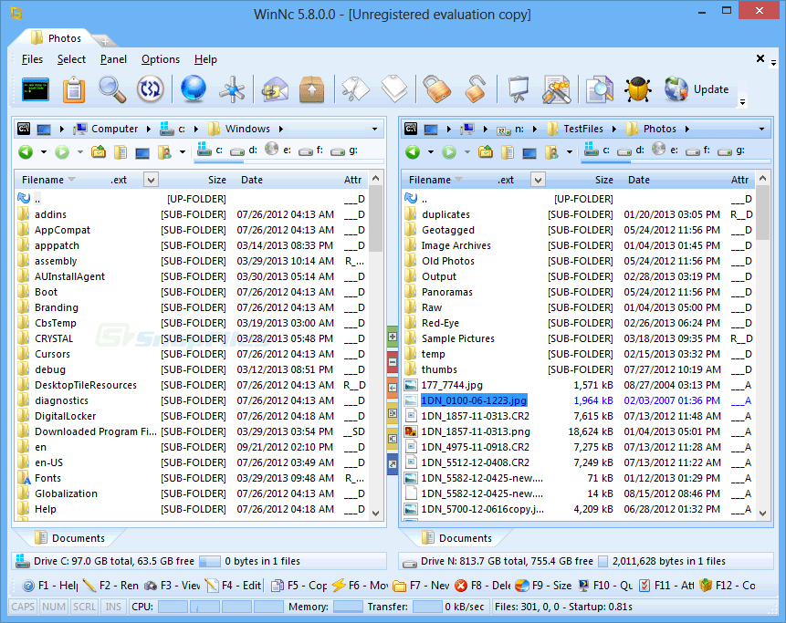 WinNc screenshot and download at