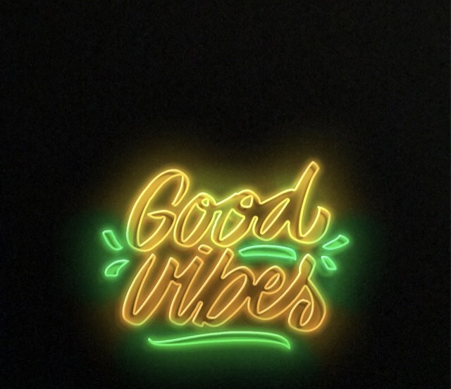 Good Vibes Neon Sign Snapchat Filter Snap Font