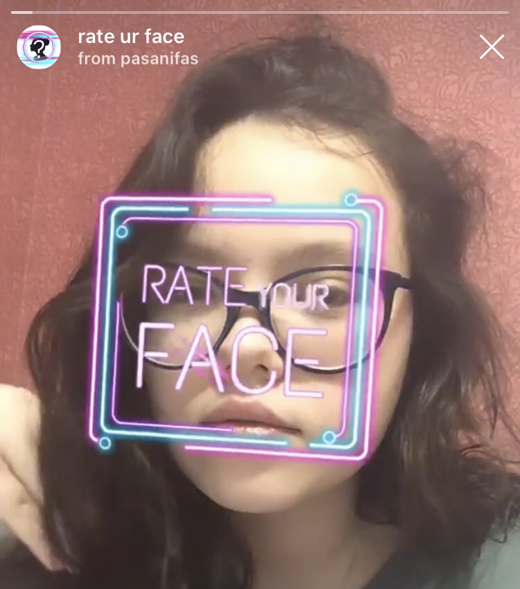 How to Get The Rate Your Face Instagram Filter Snap Font