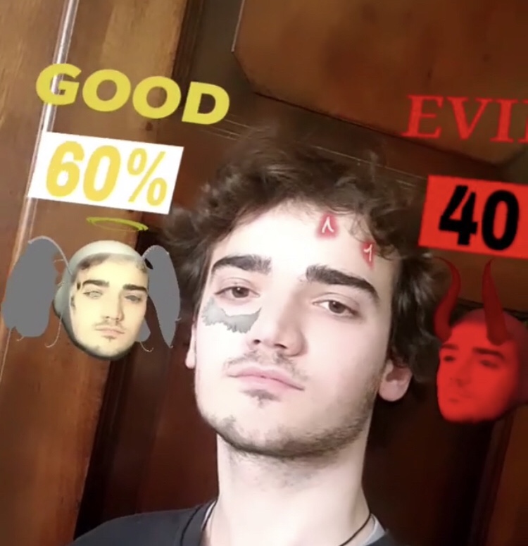 How to Get The Am I Good or Evil Instagram Filter Snap Font