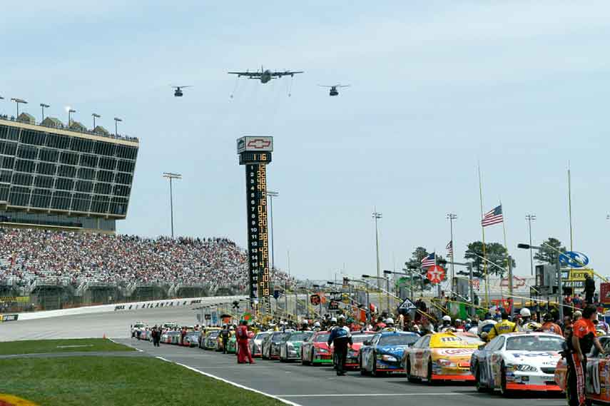 Atlanta Motor Speedway One of the Fastest Tracks in NASCAR