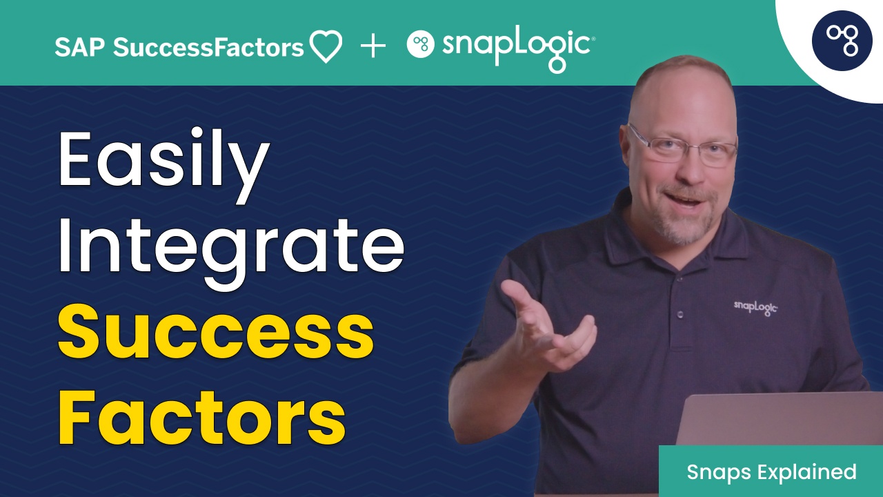 SAP SuccessFactors Snap Pack Integration SnapLogic