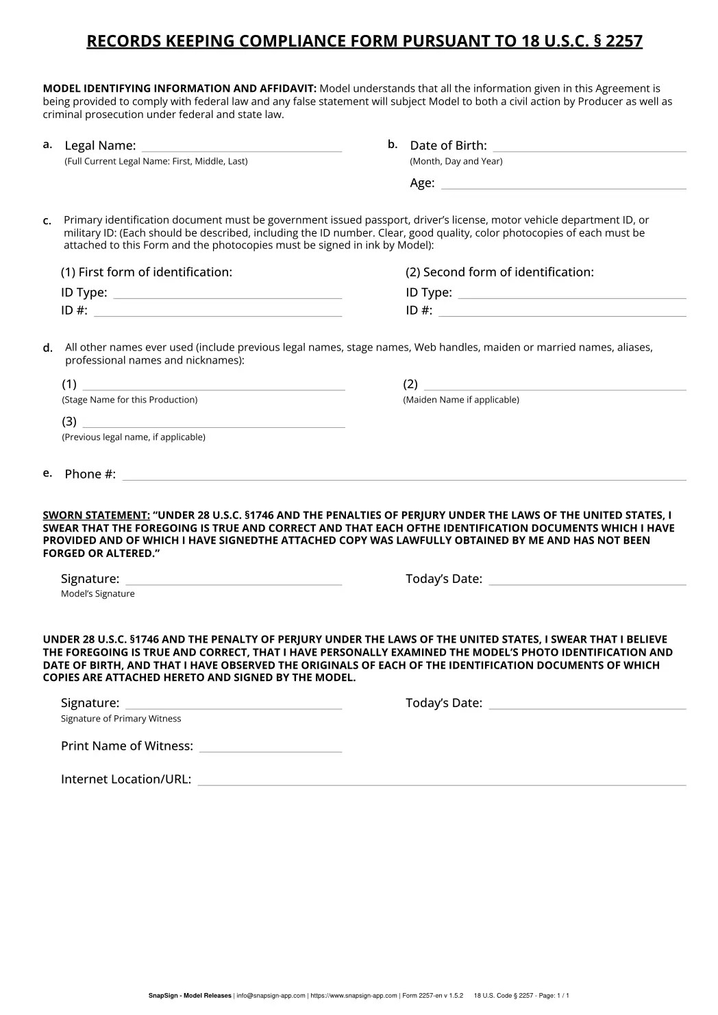 2257 Compliance Guide for OnlyFans Creators (2025 Update)