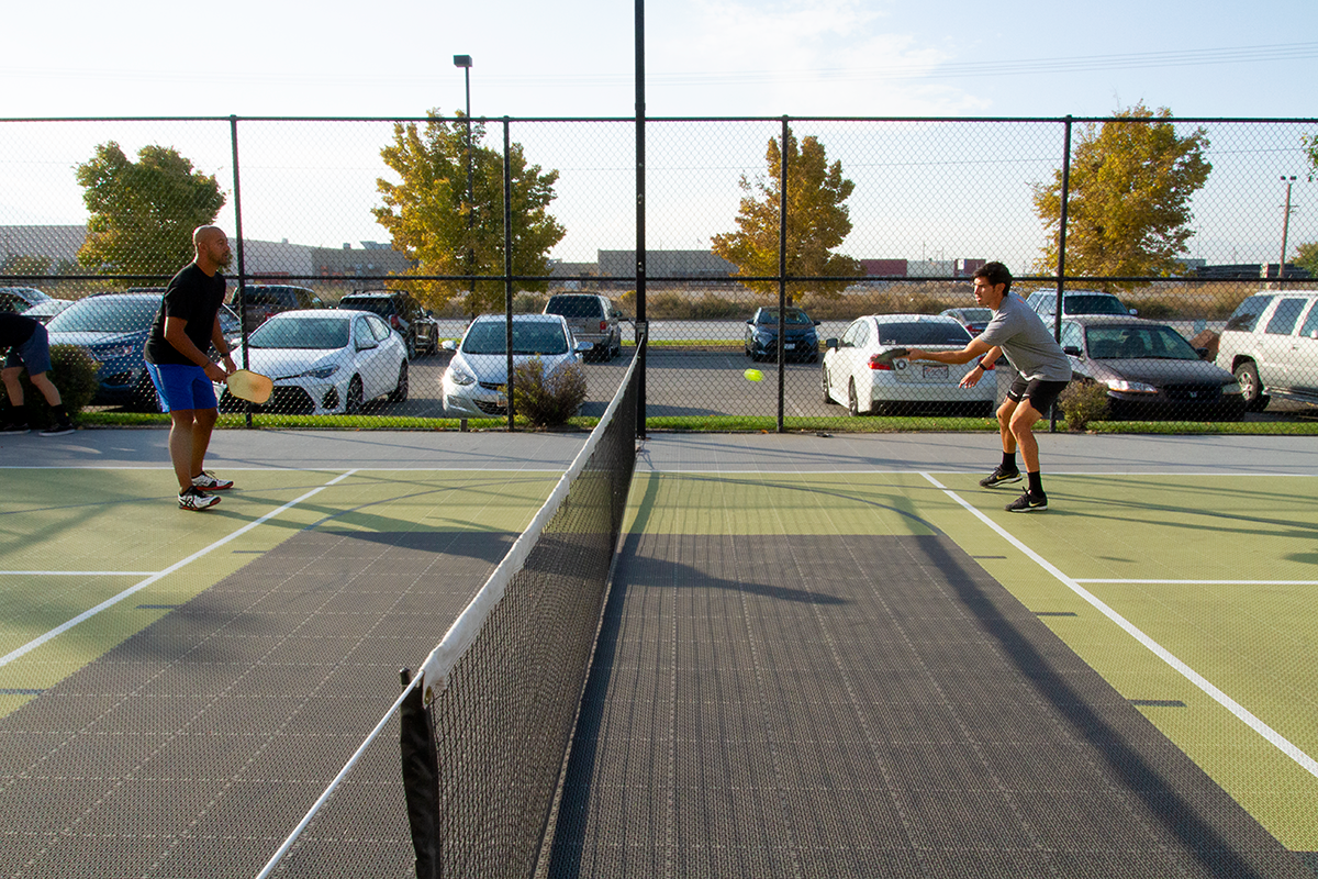 Backyard Pickleball Court SnapSports Pickleball Courts