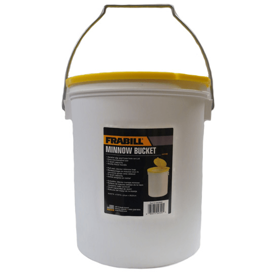 frabill, aerated, insulated, minnow, bucket, 8 quartThe Snare Shop