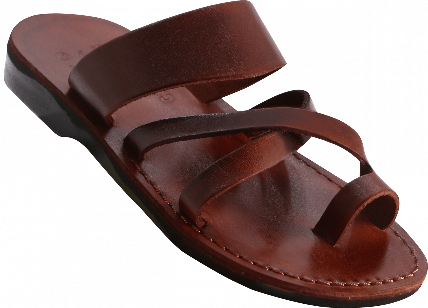 pure leather sandals