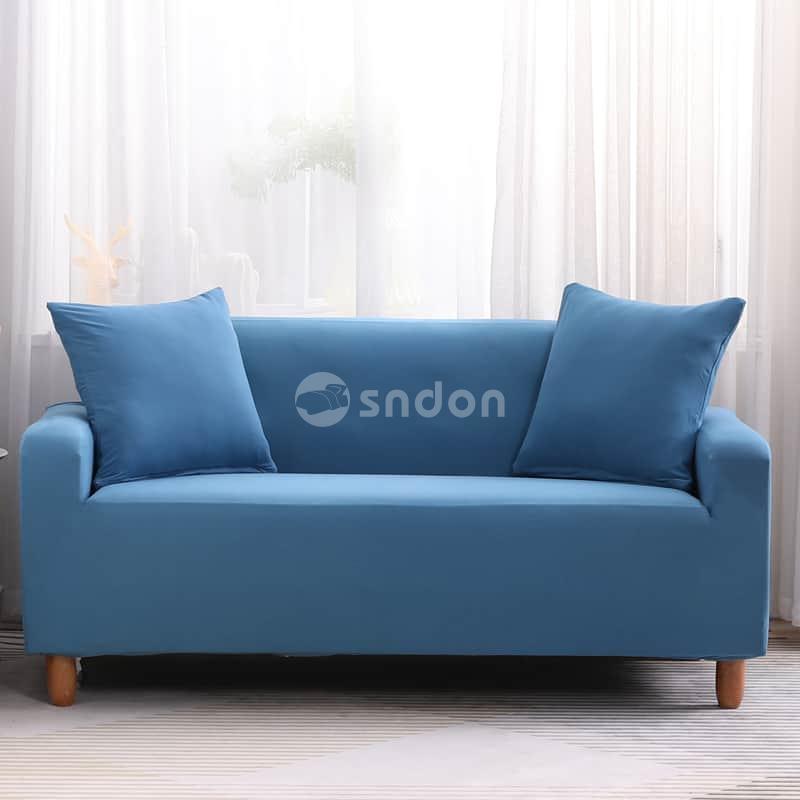 Plain Dyed Sofa Cover Luxury Slipcover Children Sofa Cushion