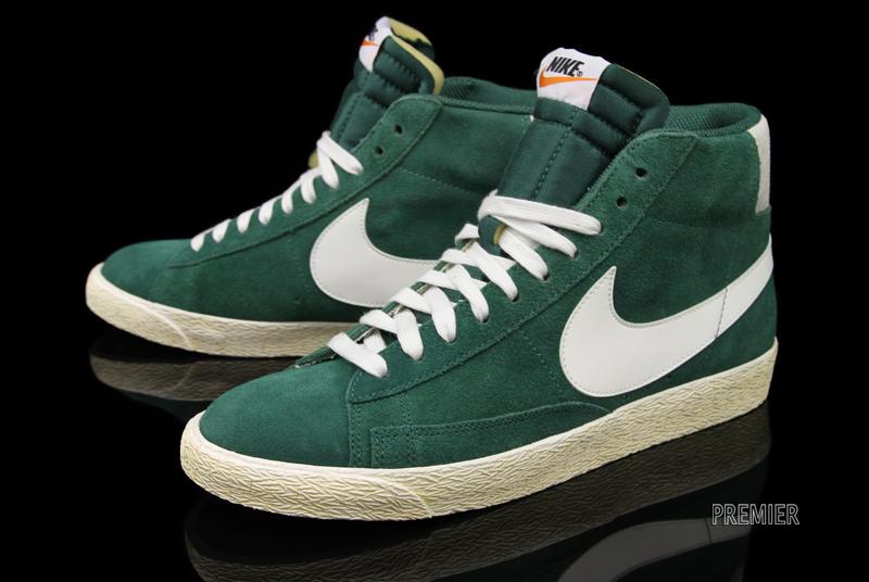 Nike Blazer High Premium Retro Green' Now Available SneakerFiles