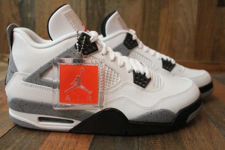Air Jordan IV (4) 'White/Cement' Final Look SneakerFiles