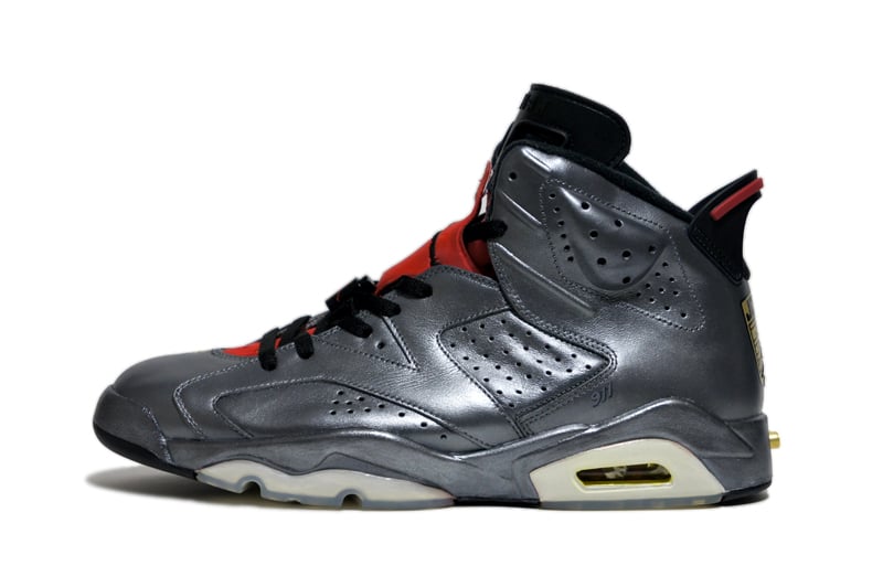 Air Jordan VI (6) ‘Agate Metallic Grey Porsche 911′ Custom by C2