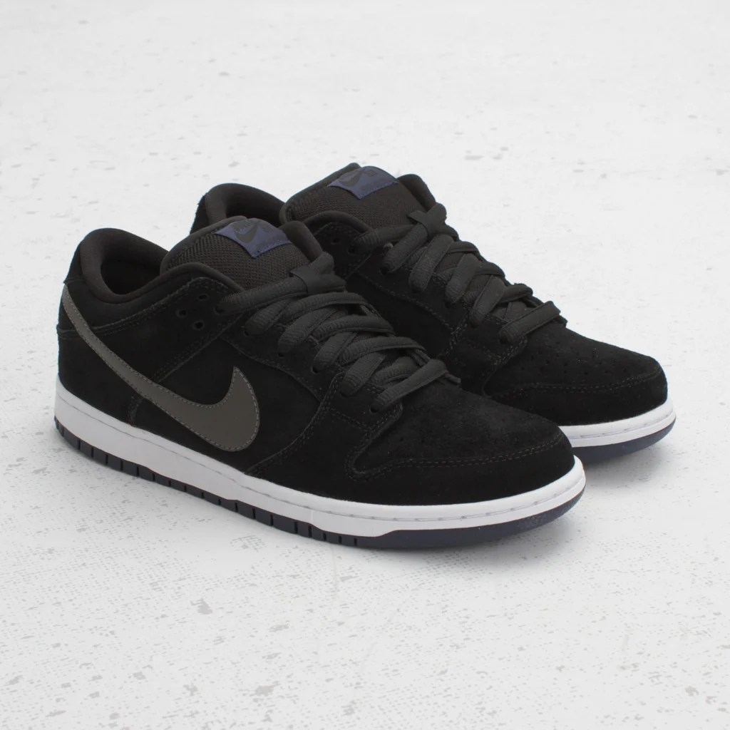 Nike SB Dunk Low 'Black/Midnight Fog' Now Available SneakerFiles