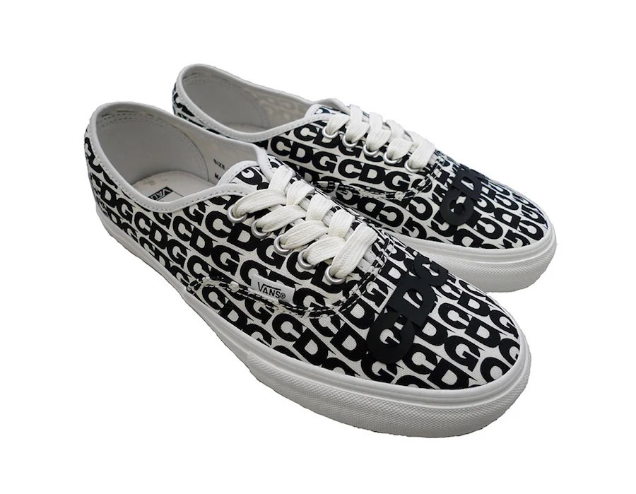 Comme des Garçons x Vans Authentic CDG Release Date SneakerFiles