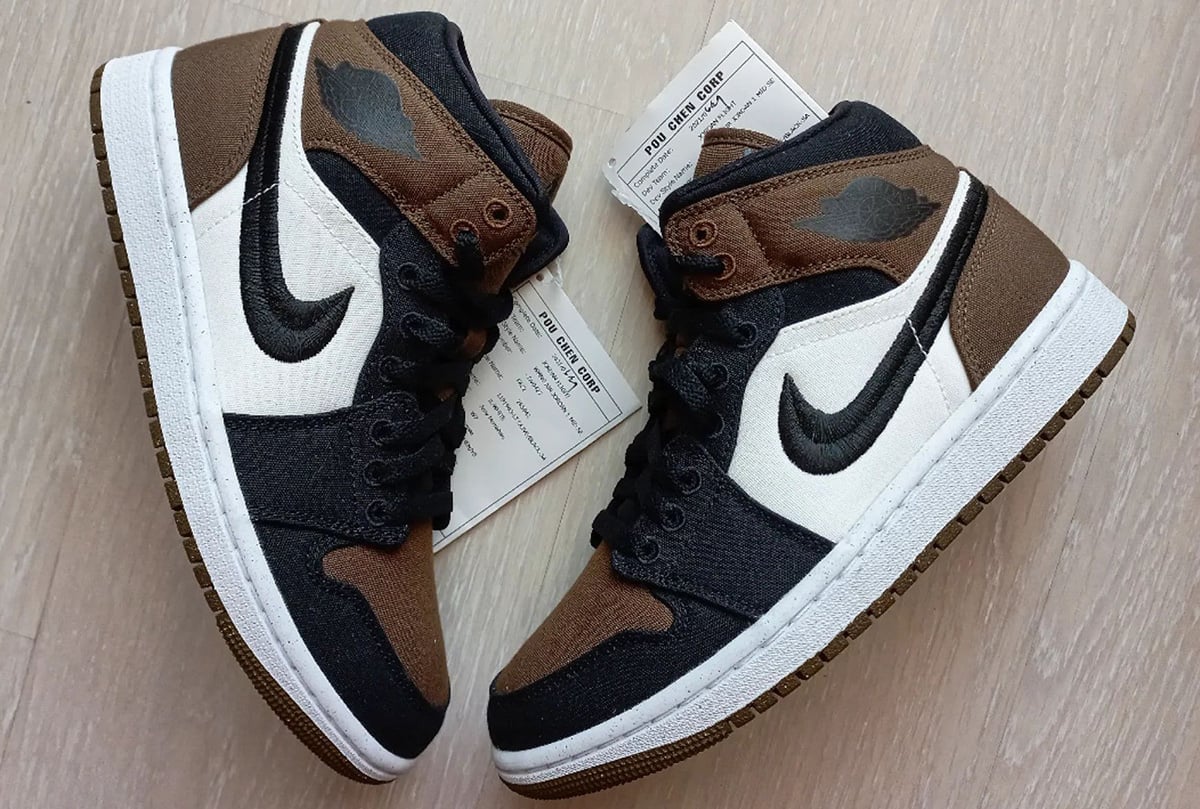Air Jordan 1 Mid Mocha Toe Release Date Info SneakerFiles