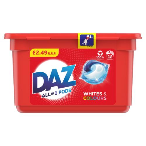Daz All in 1 Pods 12 Pods A. B. Snell & Son