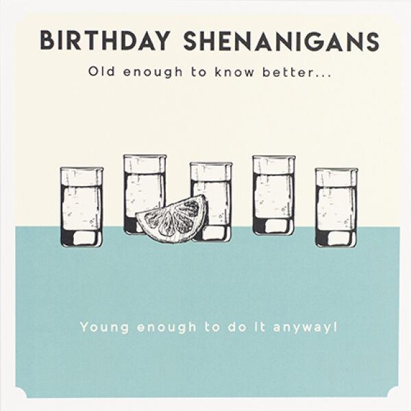 PennyFarthing Birthday Shenanigans Card A. B. Snell & Son