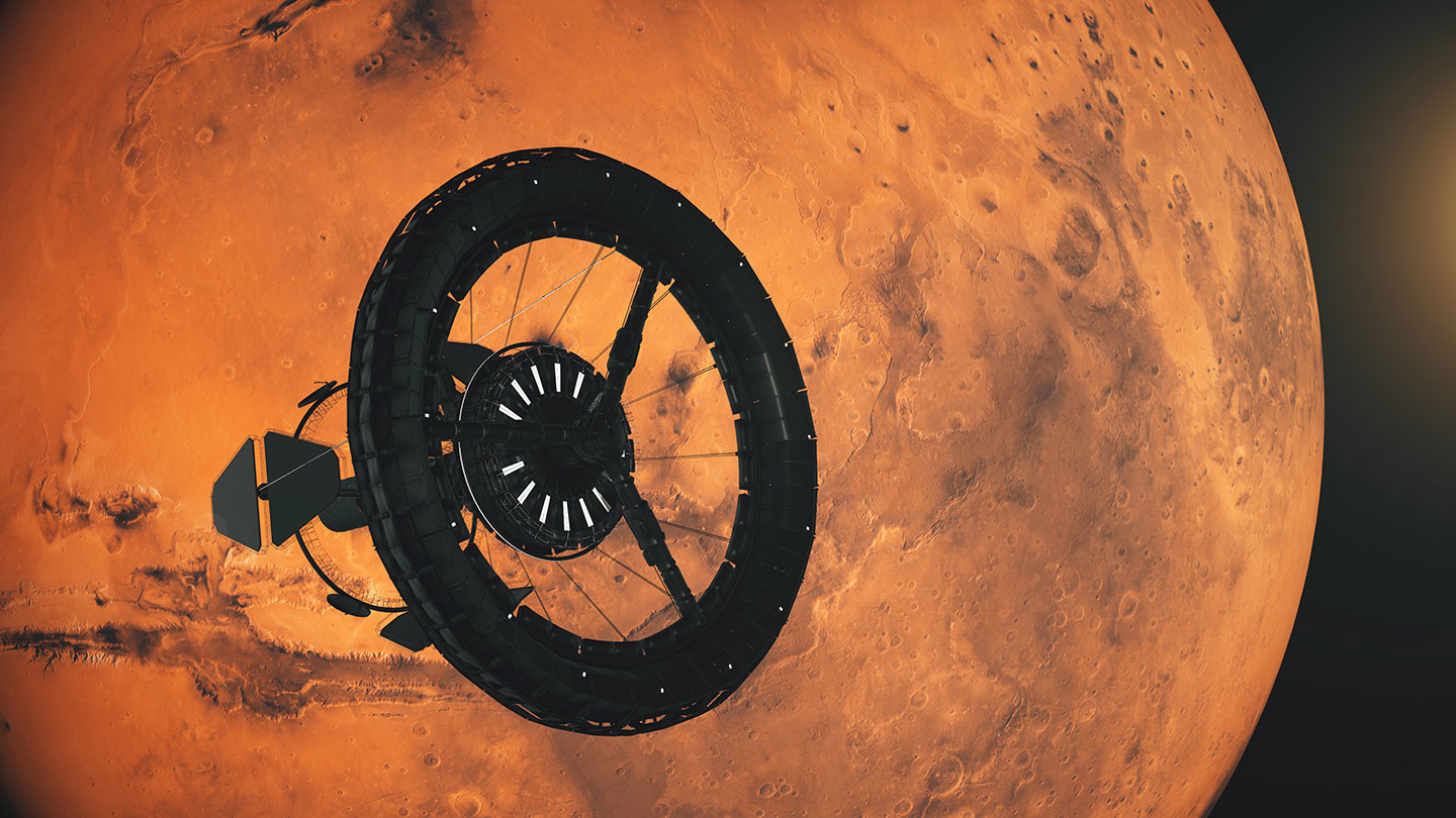 Staying grounded in space requires artificial gravity