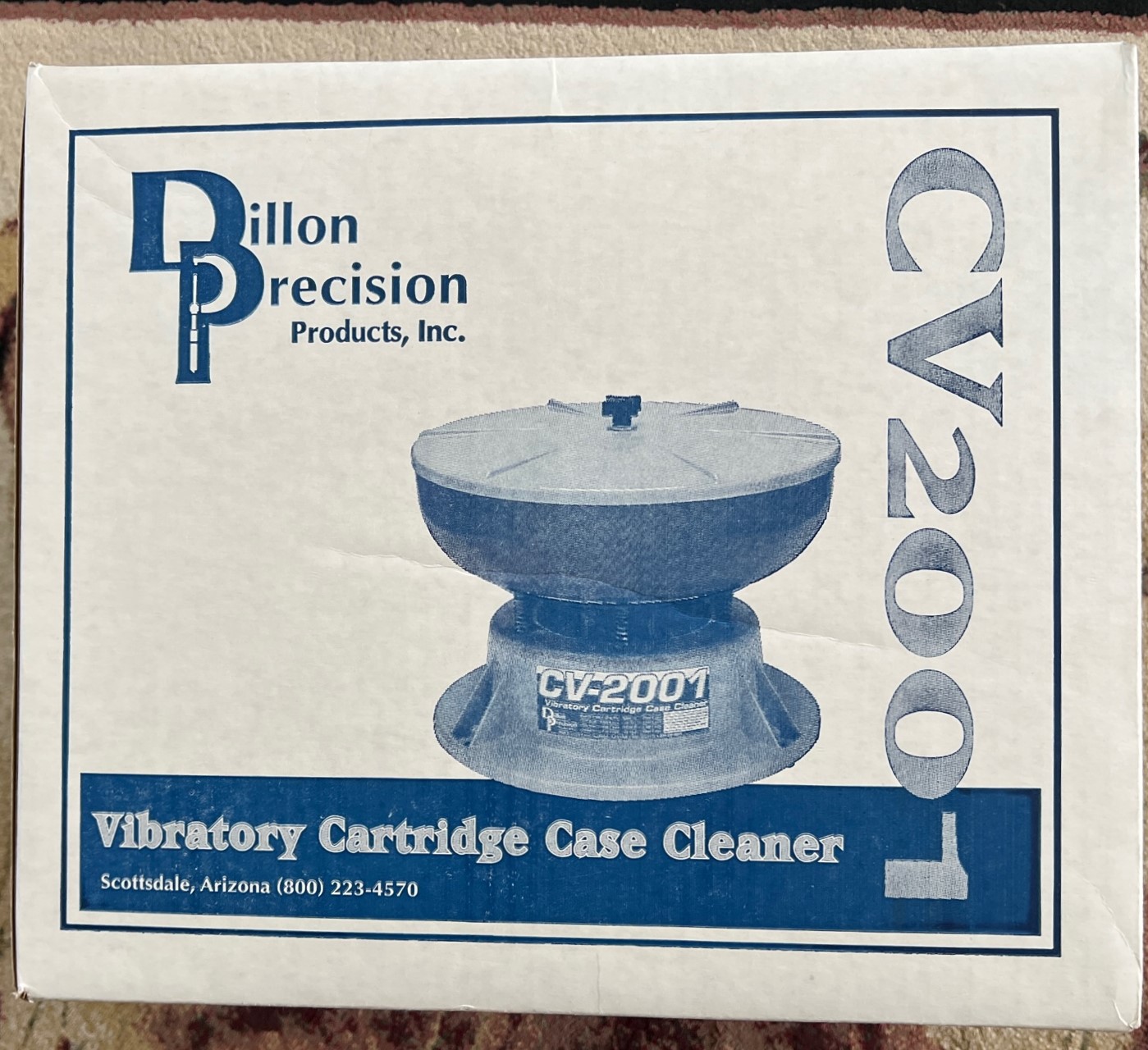 Reloading Equipment Dillon CV 2001 Case Cleaner NIB 195.00 SOLD