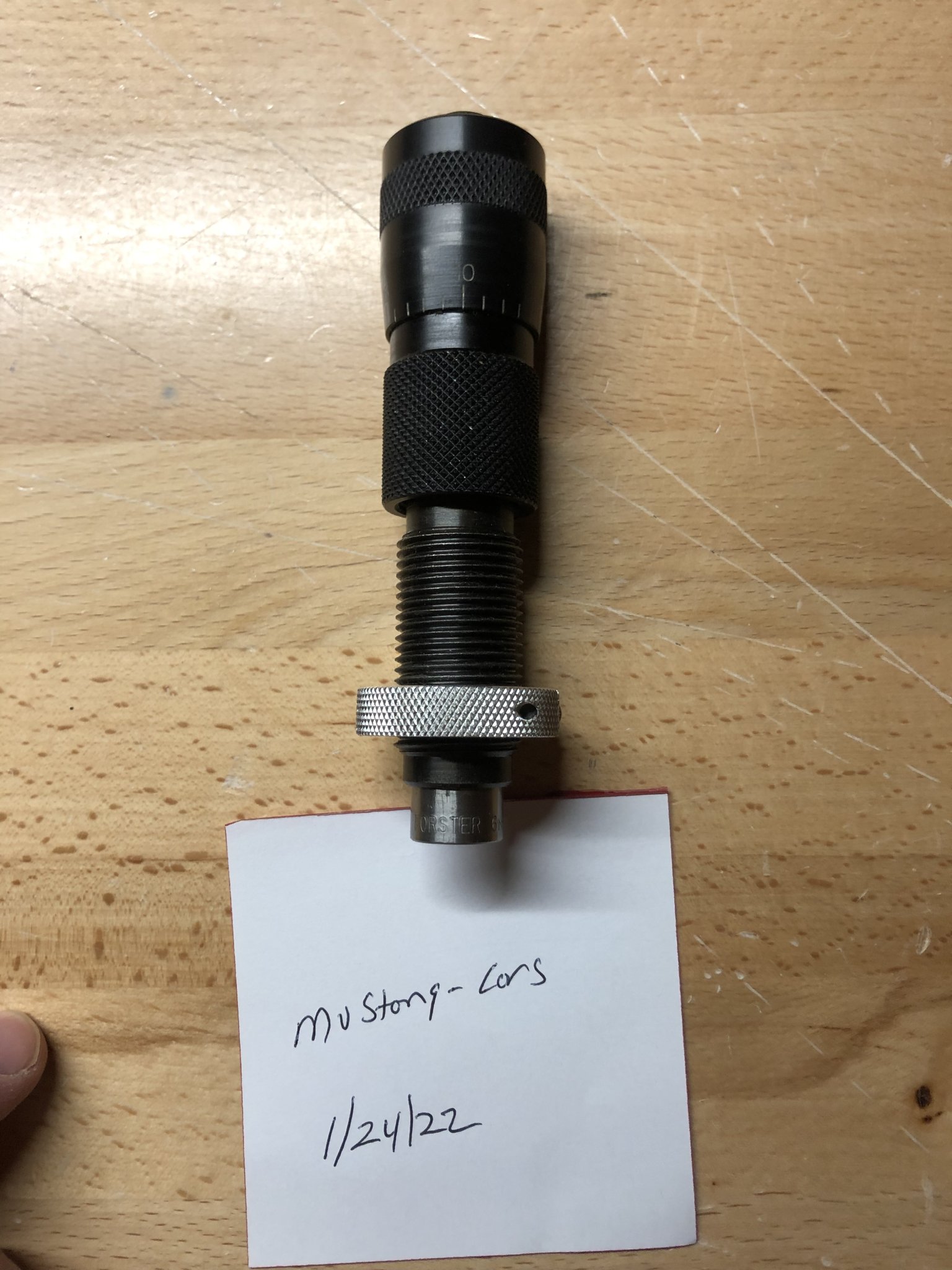 SOLD 6 Dasher Forster Micrometer Seating Die Sniper's Hide Forum