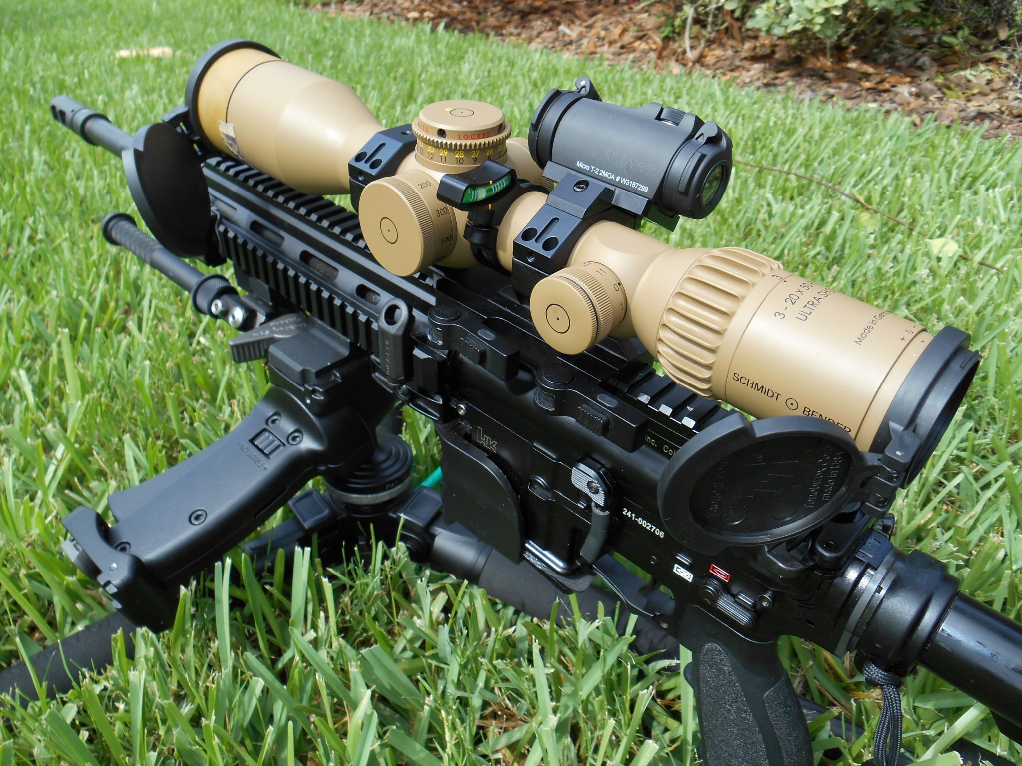 Rifle Scopes Red dots mounted on scopes/rifles Sniper's Hide Forum