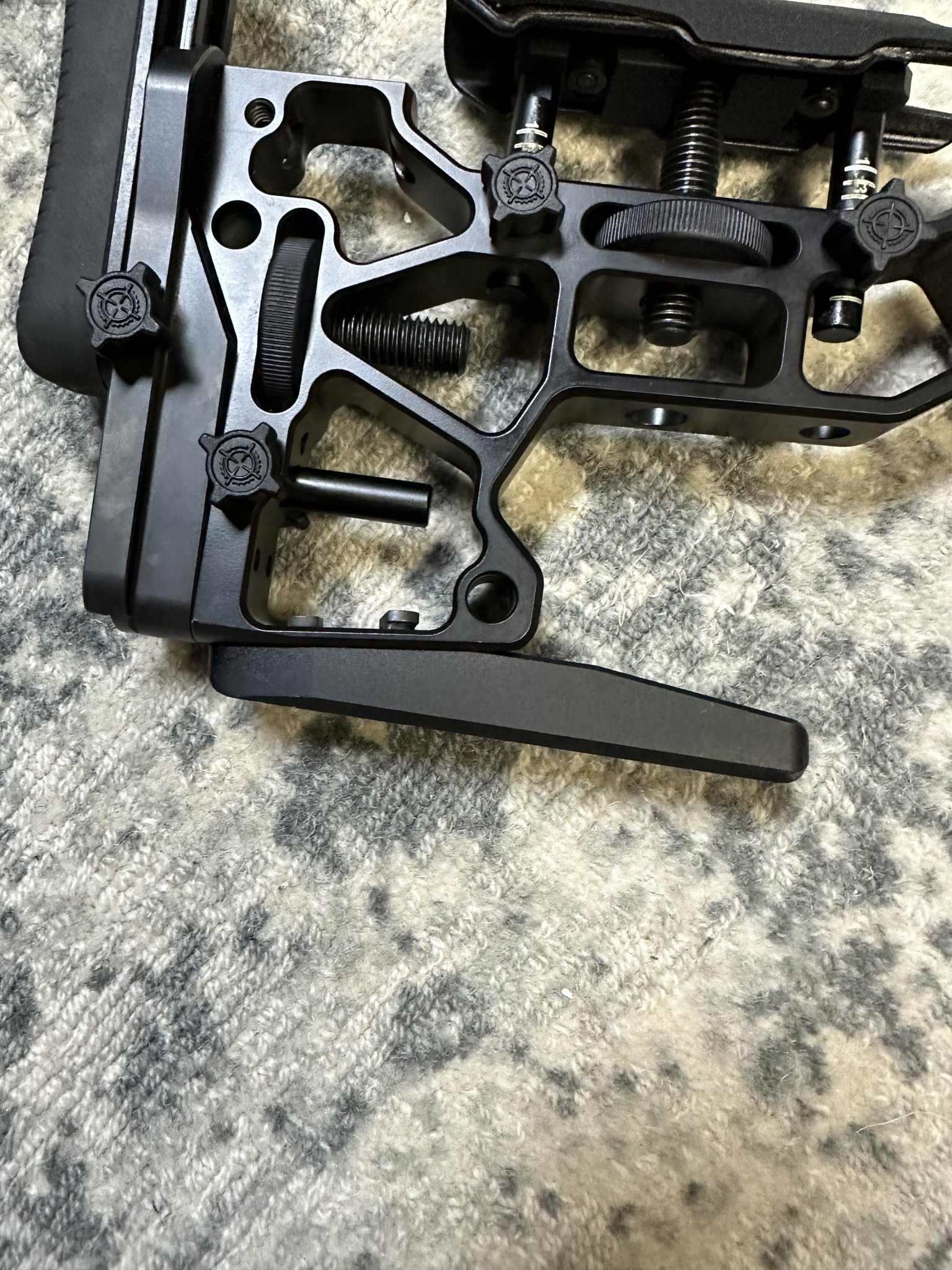 Accessories MDT ACC Black Chassis with Bag Rider & 2 internal weights