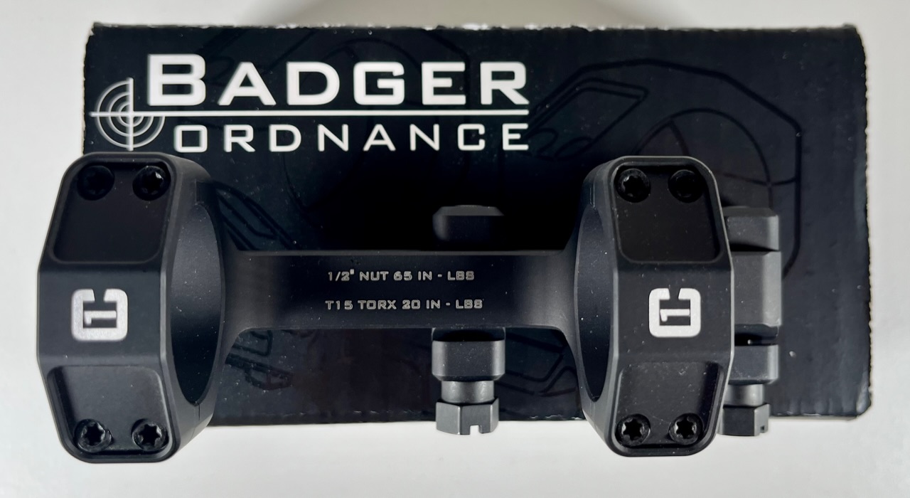 SOLD - Badger Ordnance Condition One Modular Mount For 34mm Scopes C1 1