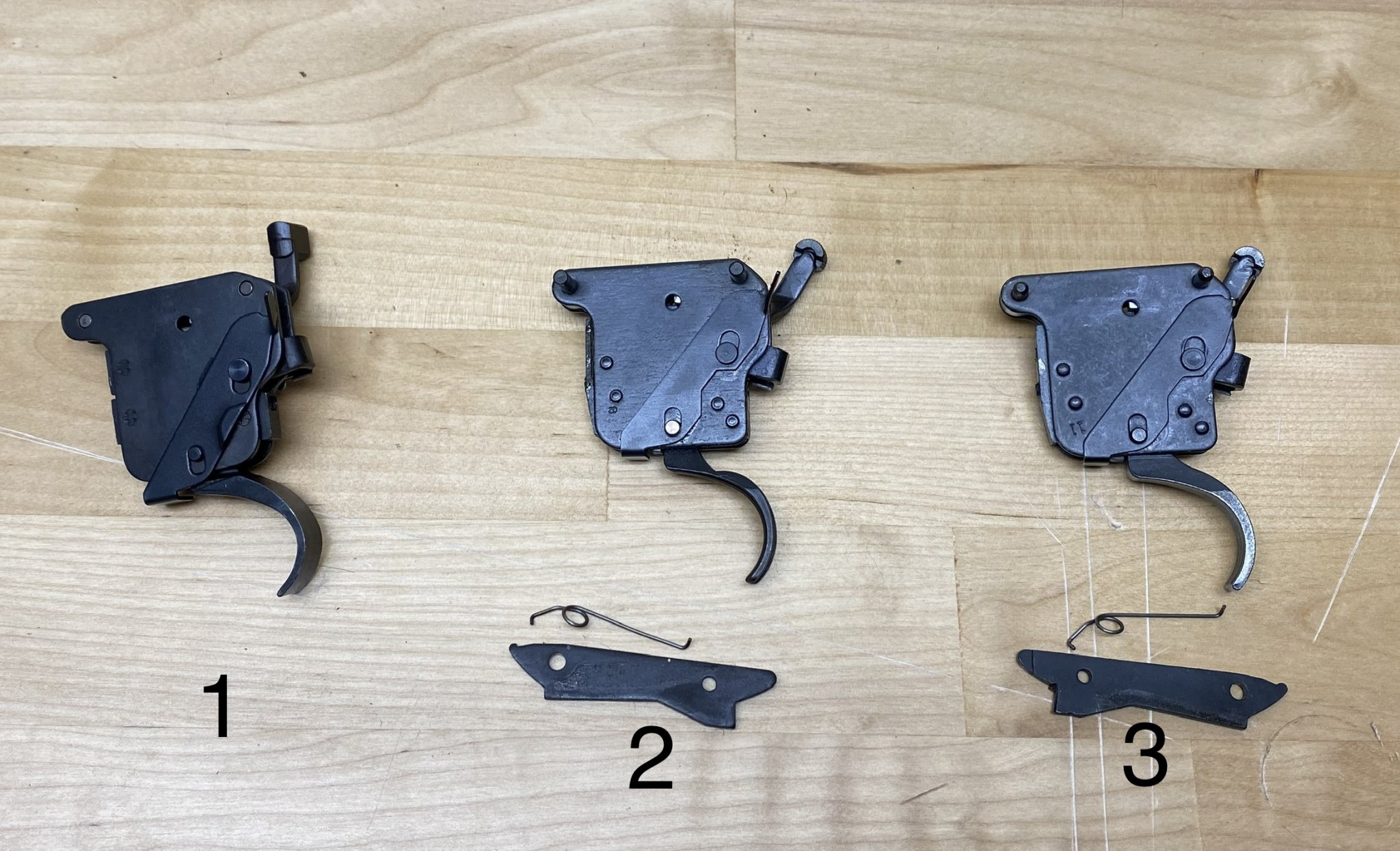 SOLD McMillan M40A1 stock, Tombstone Walker Trigger, Rem 700 triggers