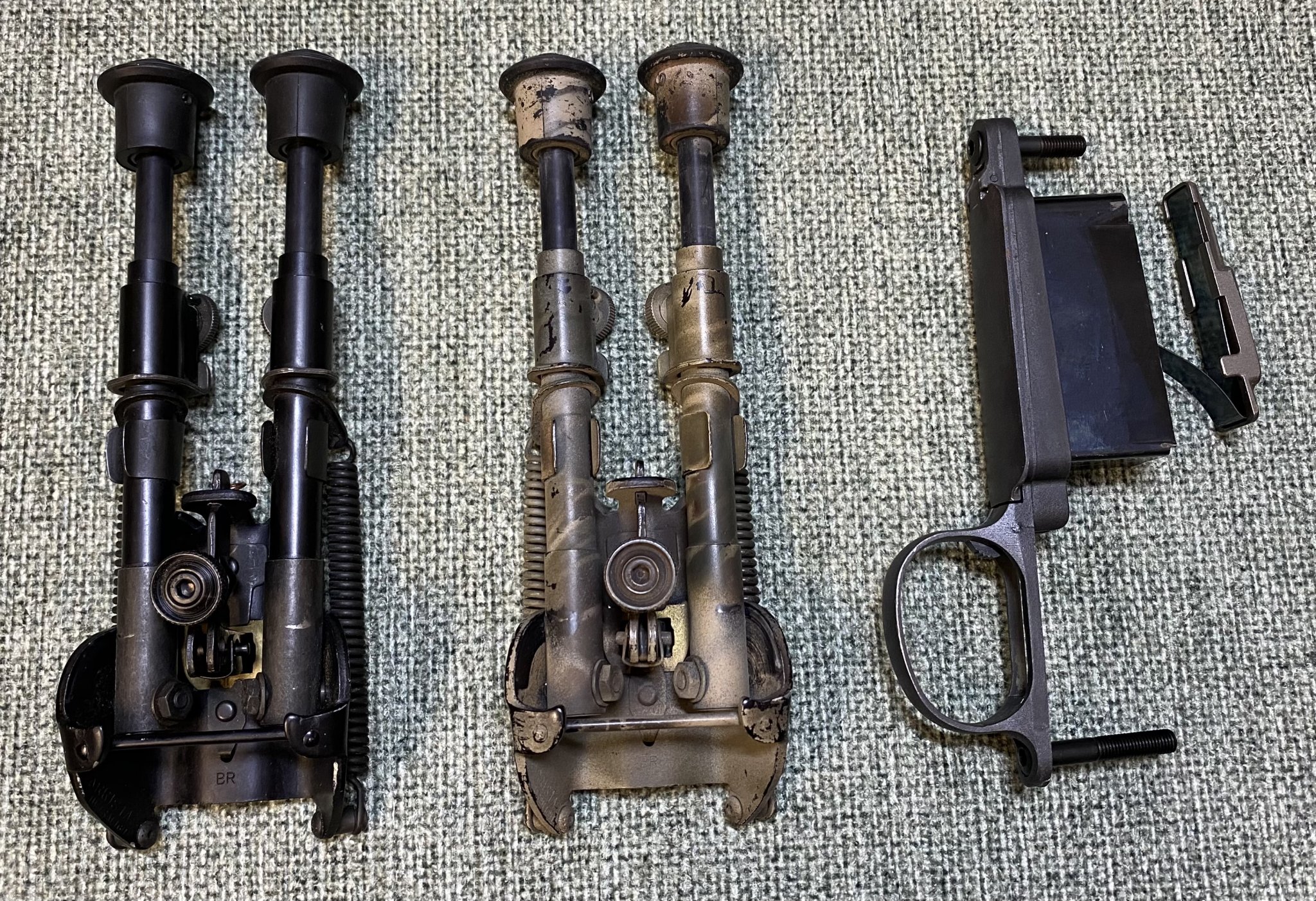 Accessories Harris Bipods/ Rem 700 Bottom Metal / Leupold and Badger