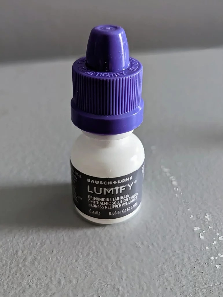 LUMIFY Eye Drops Review Shine Bright • Snitch'd
