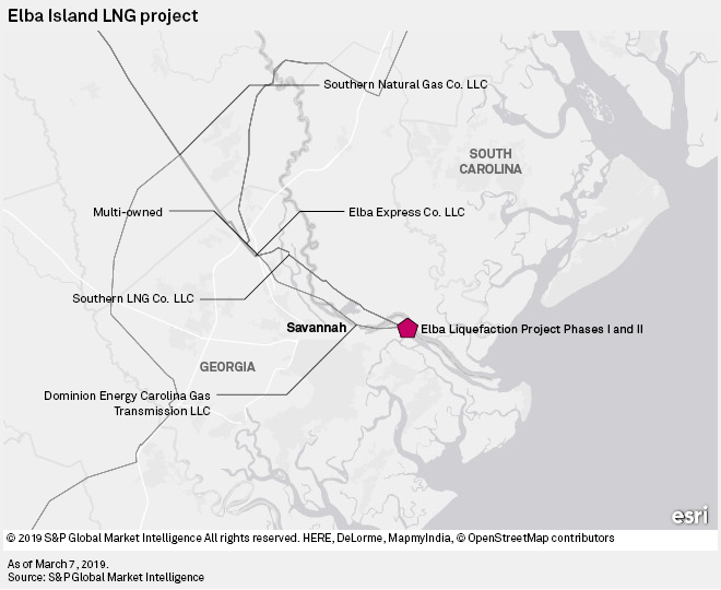 Kinder gets nod to flow gas to another Elba Island LNG train S