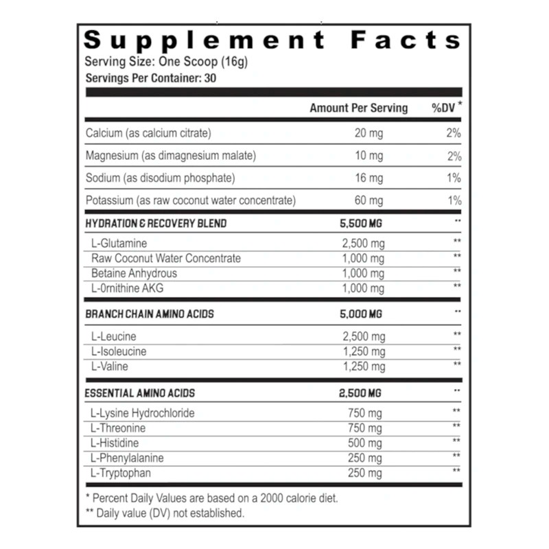 Axe & Sledge THE GRIND EAAS, BCAAS, Hydration S&N Nutrition LLC