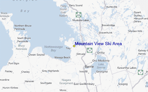 Mountain View Ski Area Ski Resort Guide, Location Map & Mountain View Ski Area ski holiday