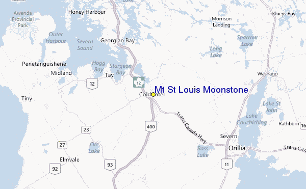 Mt St Louis Moonstone Ski Resort Guide, Location Map & Mt St Louis Moonstone ski holiday