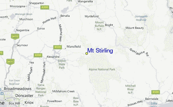 Mt Stirling Ski Resort Guide, Location Map & Mt Stirling ski holiday