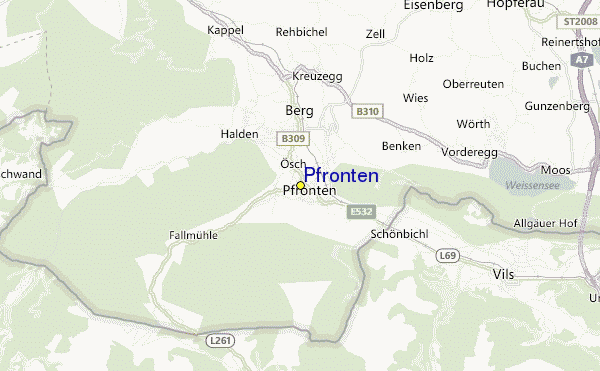 Pfronten Ski Resort Guide, Location Map & Pfronten ski holiday