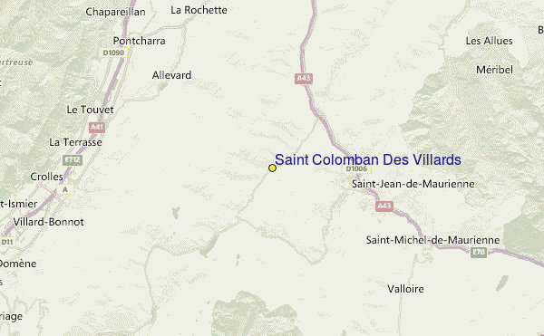 Saint Colomban Des Villards Ski Resort Guide, Location Map & Saint