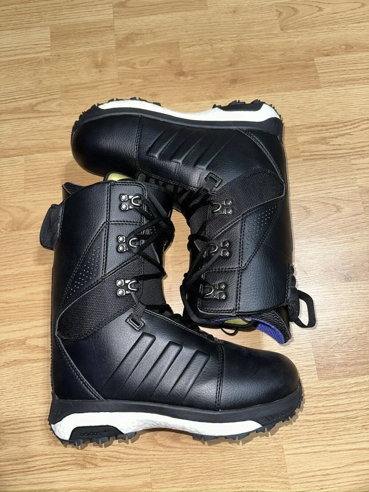 Adidas Mens Black Tactical ADV Snowboarding Boots FW3098 Size 9