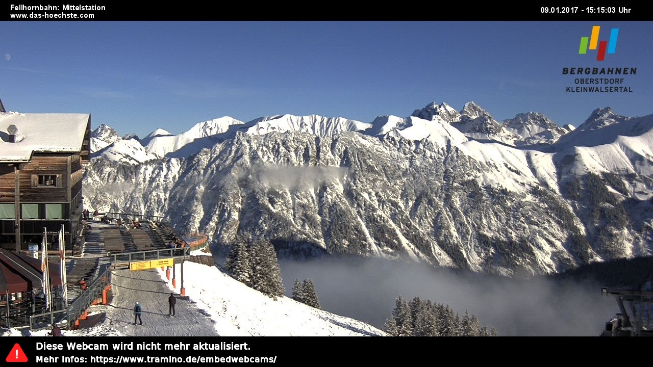 Oberstdorf Webcam View list of webcams in the city oberstdorf