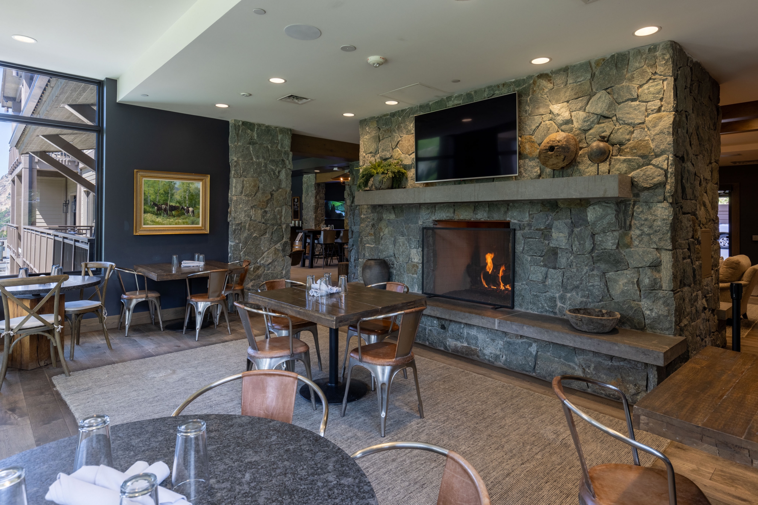 Alta Utah Restaurants Snowpine Lodge