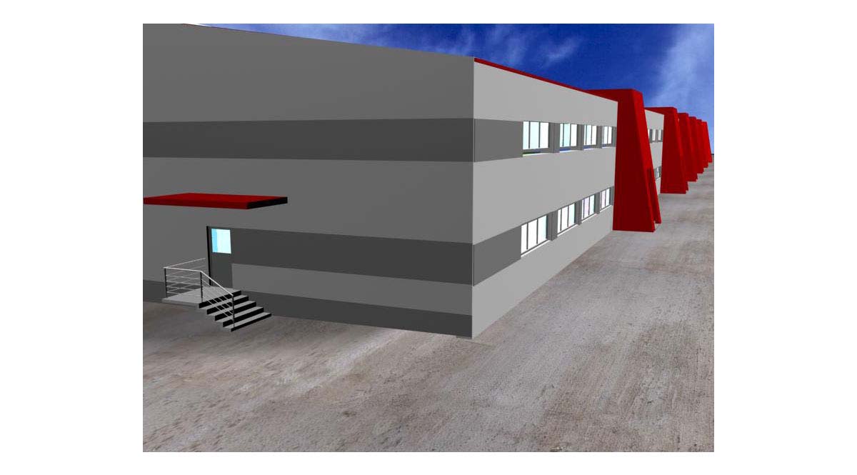 Study of the THRACE PLASTIC factory premises in the industrial zone of