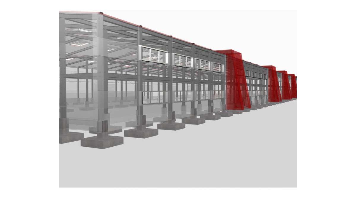 Study of the THRACE PLASTIC factory premises in the industrial zone of