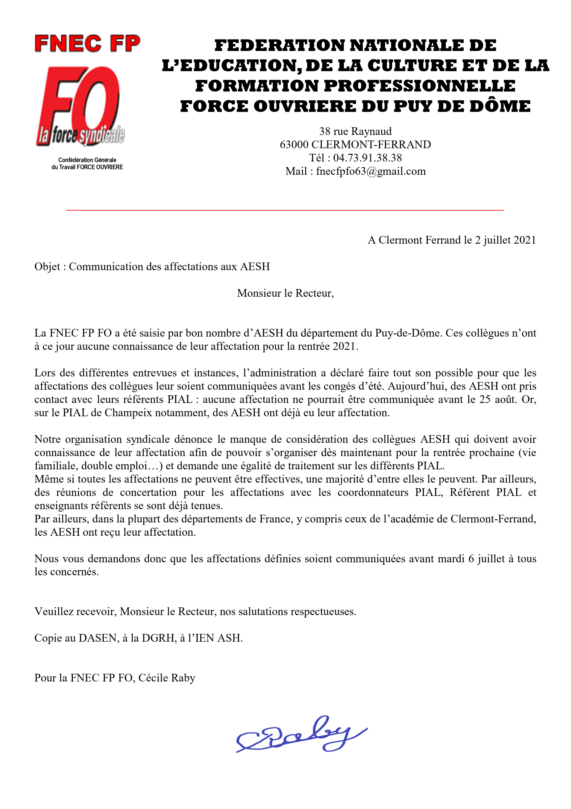 A 3 jours des congés, une majorité d’AESH n’ont pas connaissance de leur affectation pour la