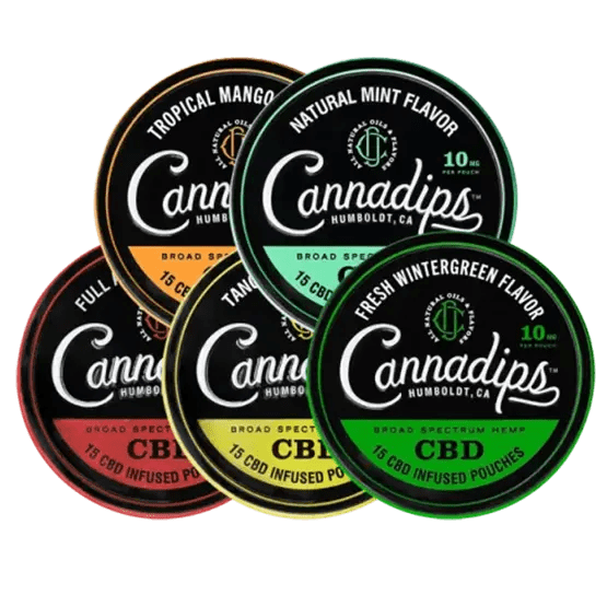 Cannadips Mix 5Pack CBD Snushandel.se