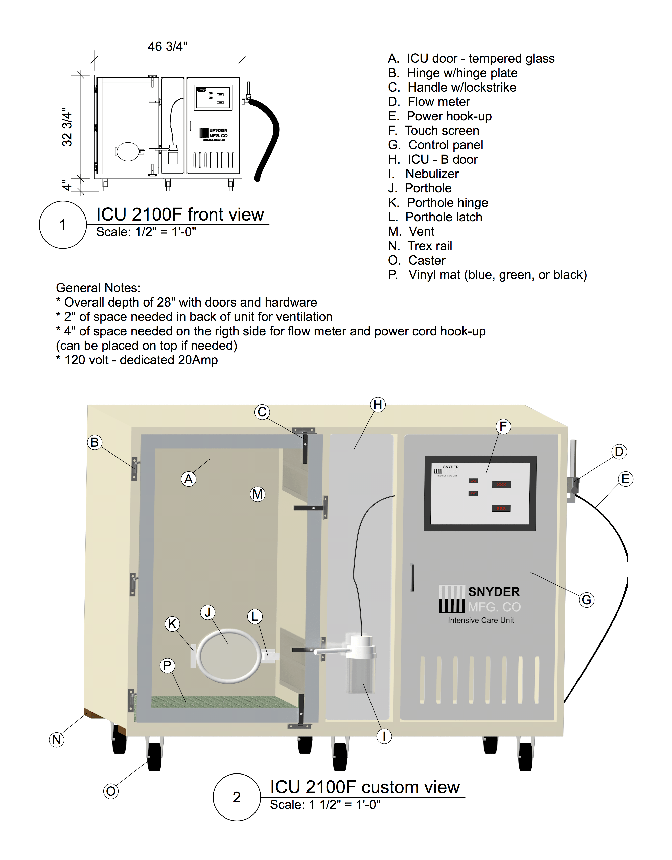 ICU Configurations Snyder Manufacturing