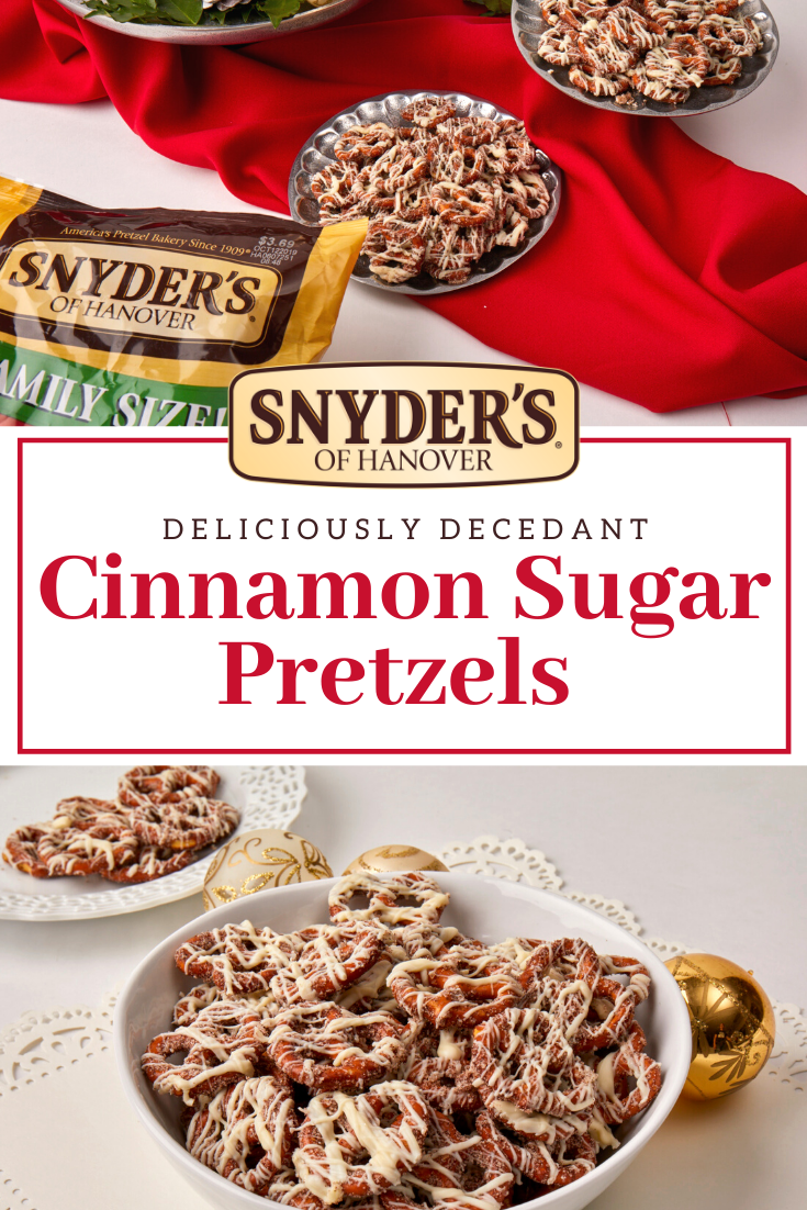 Cinnamon Sugar Pretzels Snyder's of Hanover