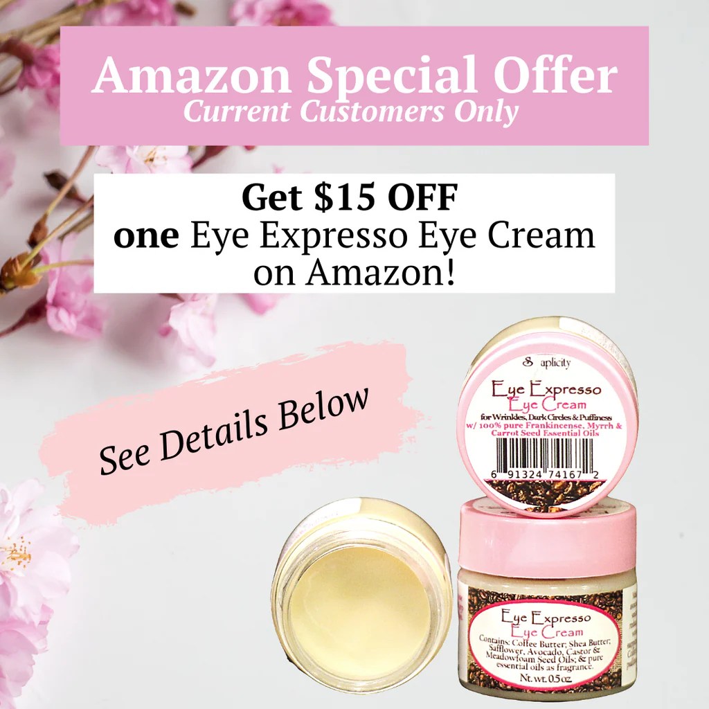 Soaplicity Opens Store on Amazon Get an Eye Cream for 60 off!