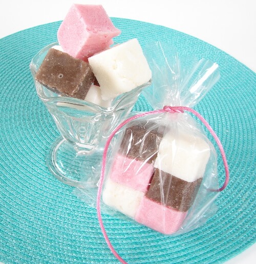 Neopolitan Sugar Scrub Cubes Recipe Soap Queen