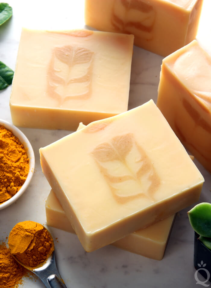 Turmeric Secret Swirl Soap Tutorial Teach Soap