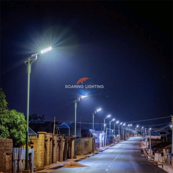 solar street lighting project in Nigeria