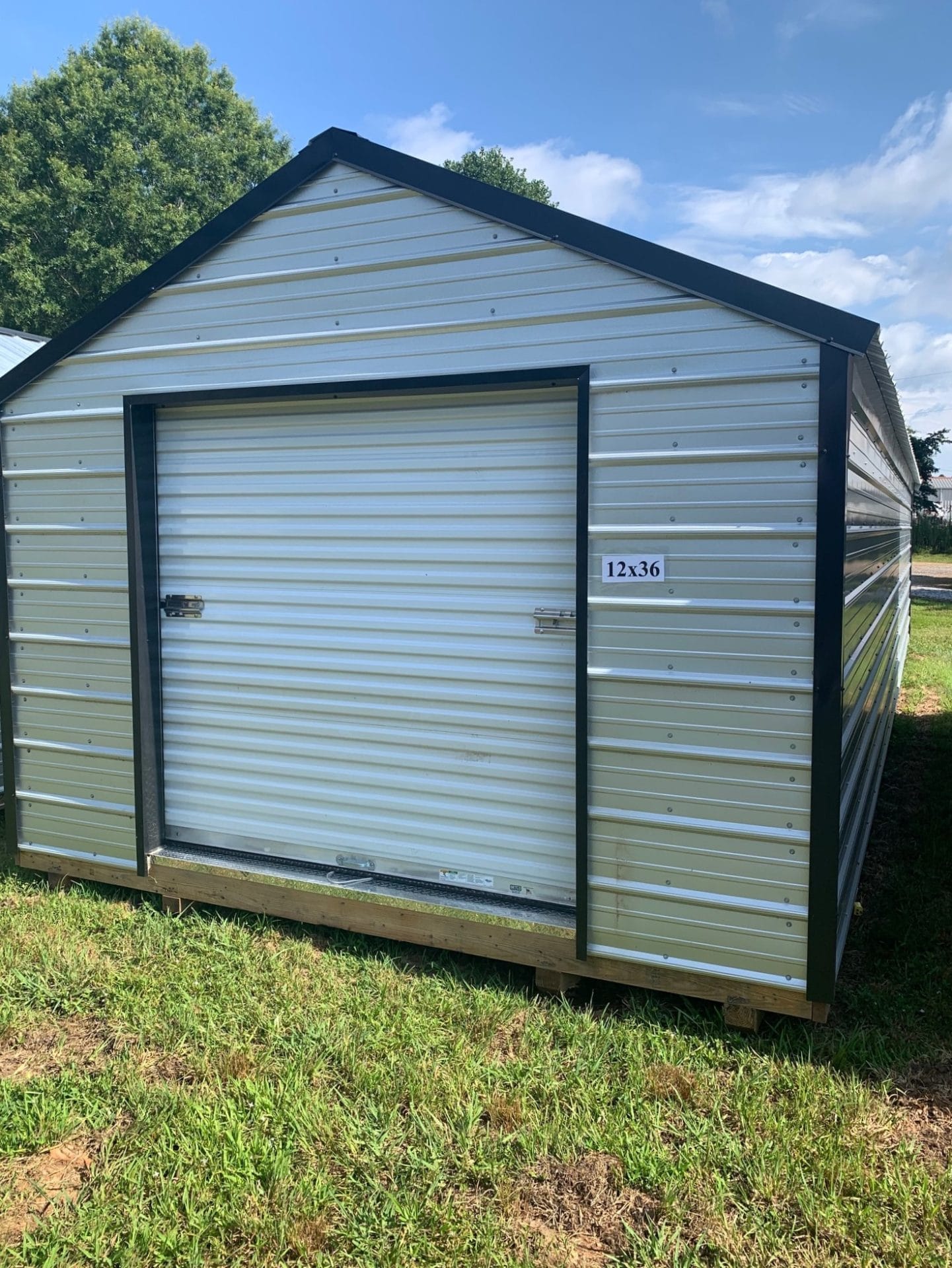 12x36 Value Metal Shed (34112) Southern Backyard Living Portable Buildings, Sheds & Structures