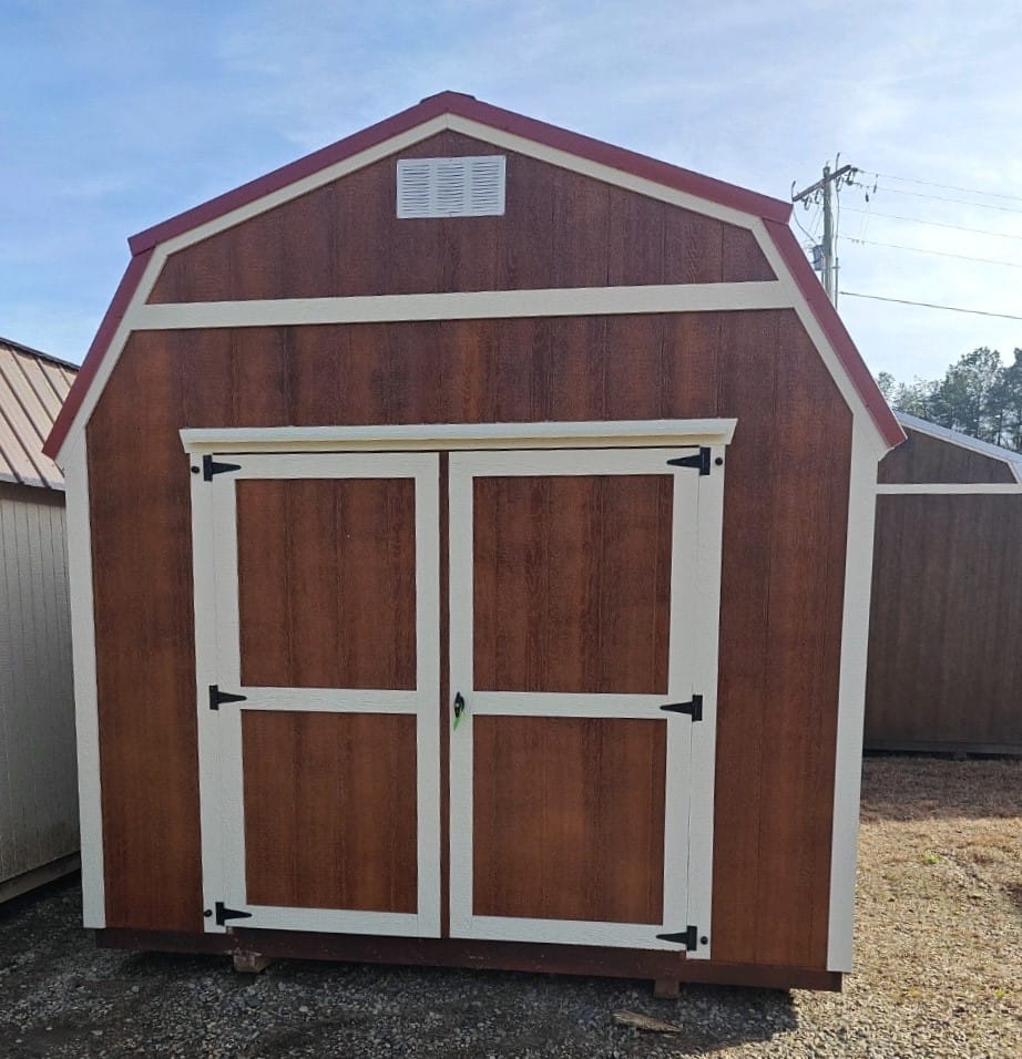 10x12 Lofted Barn Shed (47255) Southern Backyard Living Portable